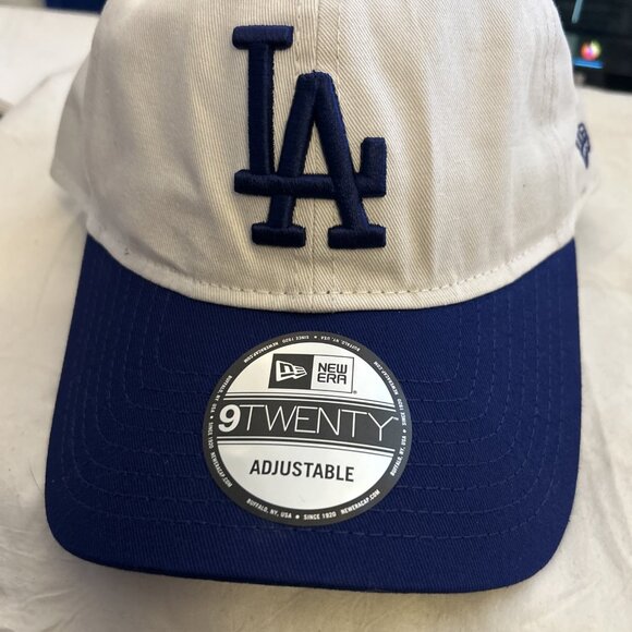 Los Angeles Dodger Adjustable Hat New Era Brand Major League Baseball Cap New - Picture 2 of 10